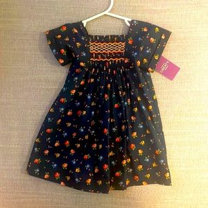 Never worn. Bonpoint embroidered dress 18 months